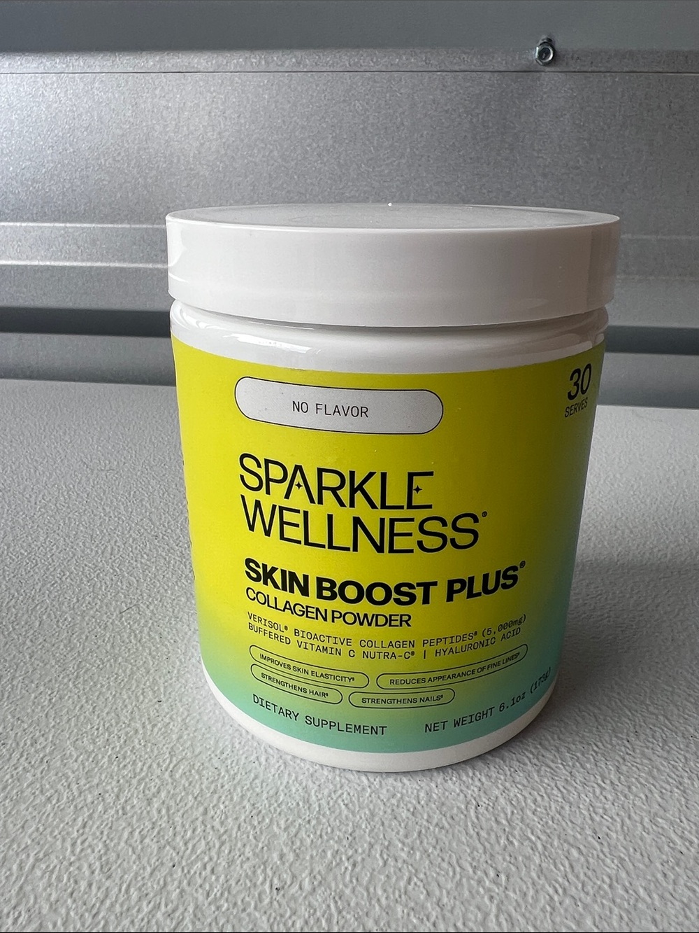 Exp 1/28 Sparkle wellness Skin Boost Plus Collagen Powder - 30 servings z14